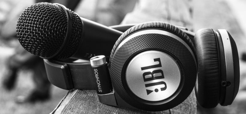 Słuchawki DJ JBL i Mikrofon DJ Na wesela 